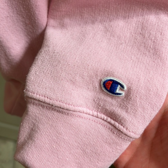 Campion Baby pink hoodie. - Picture 2 of 3
